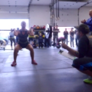 Community members compete in the international Crossfit Open competition.